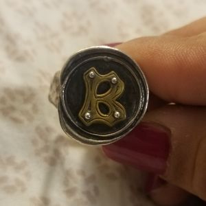 Waxing Poetic Initial Ring "B"